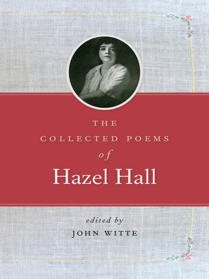 cover image of The Collected Poems of Hazel Hall
